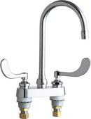 Two Handle Bathroom Sink Faucet in Polished Chrome