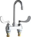 Two Handle Bathroom Sink Faucet in Polished Chrome