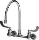 Two Handle Kitchen Faucet in Polished Chrome