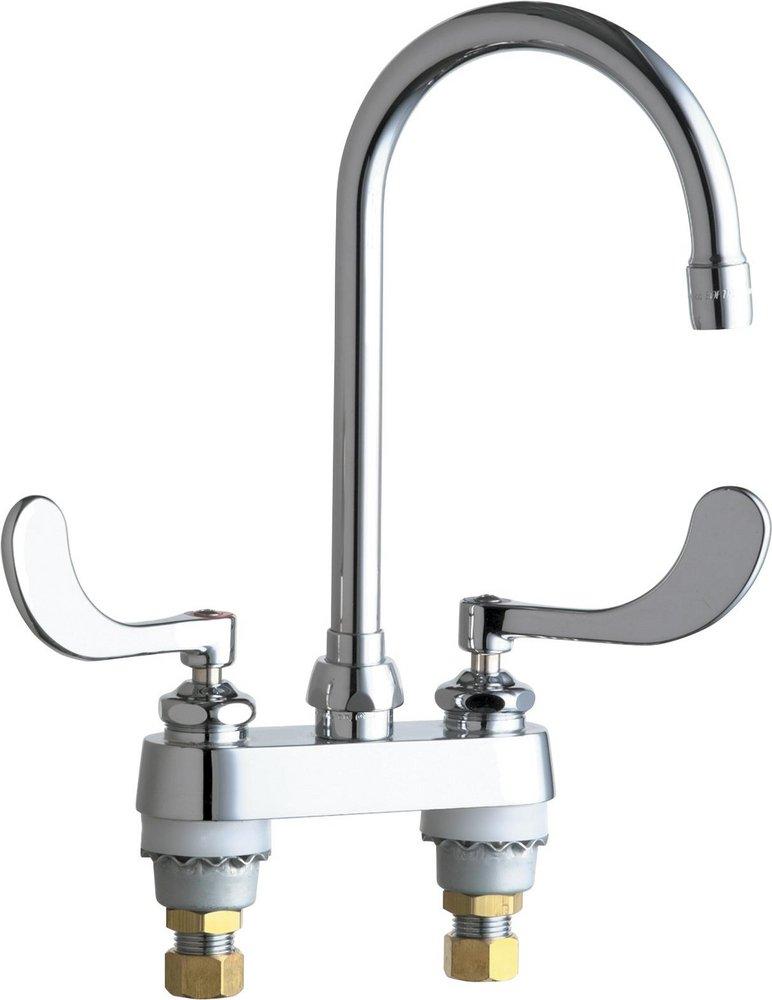 Chicago Faucets Polished Chrome Hot and Cold Water Dispenser 