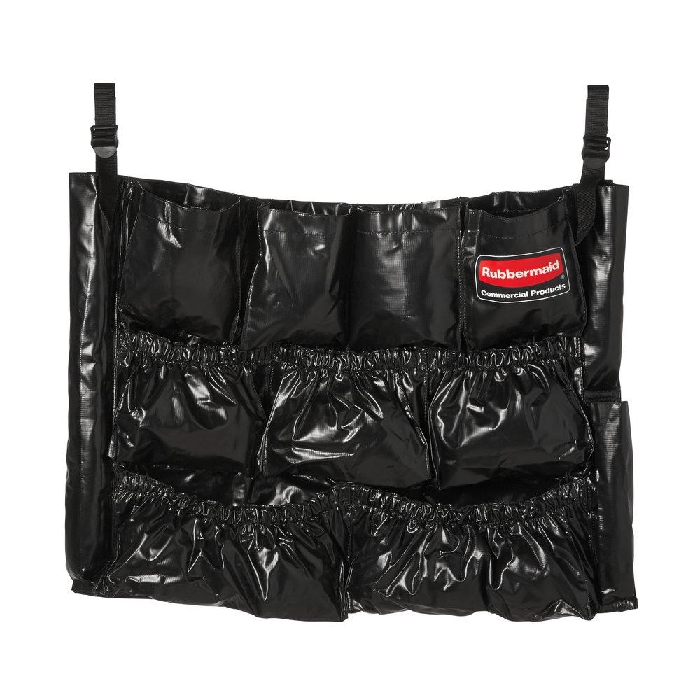 Rubbermaid Black 20-1/2 x 38-1/4 x 11-1/4 in. Vinyl Caddy Bag 