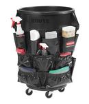 Rubbermaid Black 20-1/2 x 38-1/4 x 11-1/4 in. Vinyl Caddy Bag 