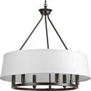 Progress Lighting Antique Bronze 22-3/8 in. 6-Light Chandelier 