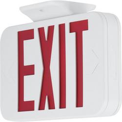 Battery Back Up LED Exit Sign Red Letters
