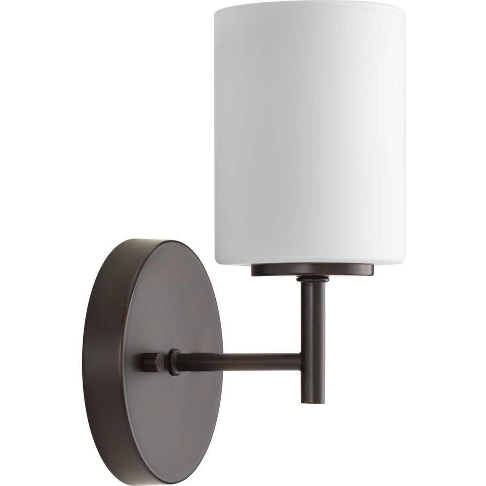 Progress Lighting Antique Bronze 1-Light Bath Light 