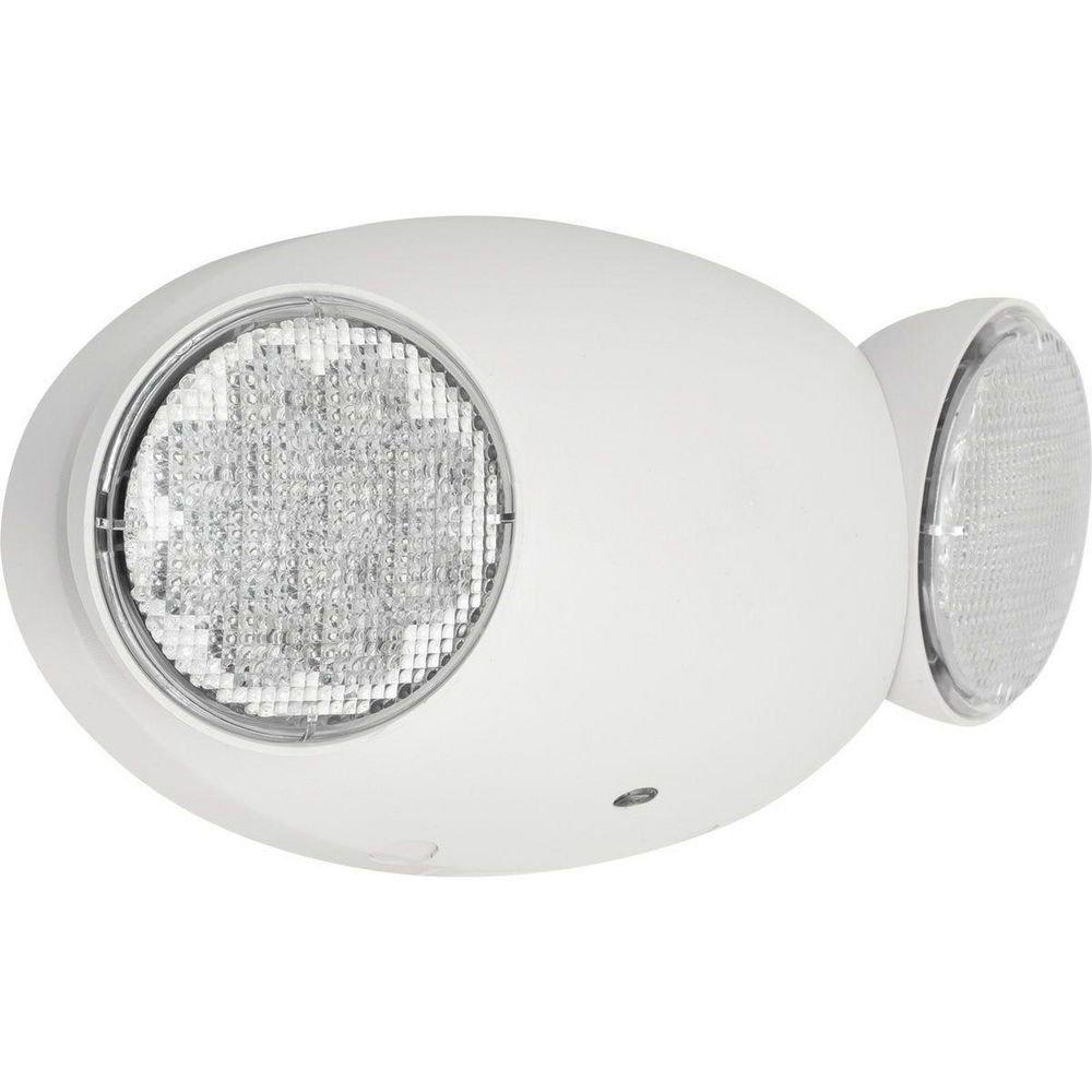 Progress Lighting White 1 W 2 Light LED Emergency Light 