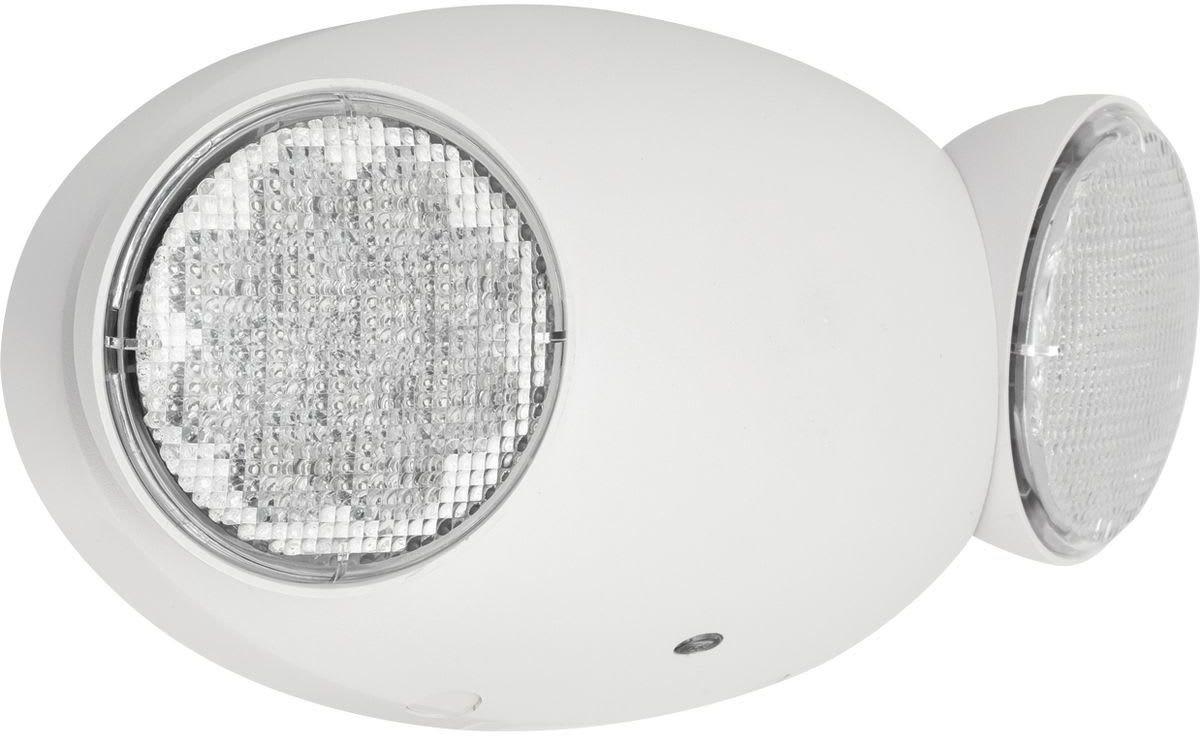 Progress Lighting White 1 W 2 Light LED Emergency Light 