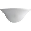 6-1/2 in. 13W 1-Light GU24 Compact Fluorescent Wall Sconce in White