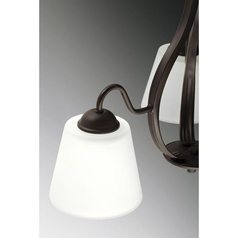 Progress Lighting Antique Bronze 100W 5-Light Medium E-26 Base Incandescent Chandelier 