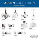 Progress Lighting Antique Bronze 100W 5-Light Medium E-26 Base Incandescent Chandelier 