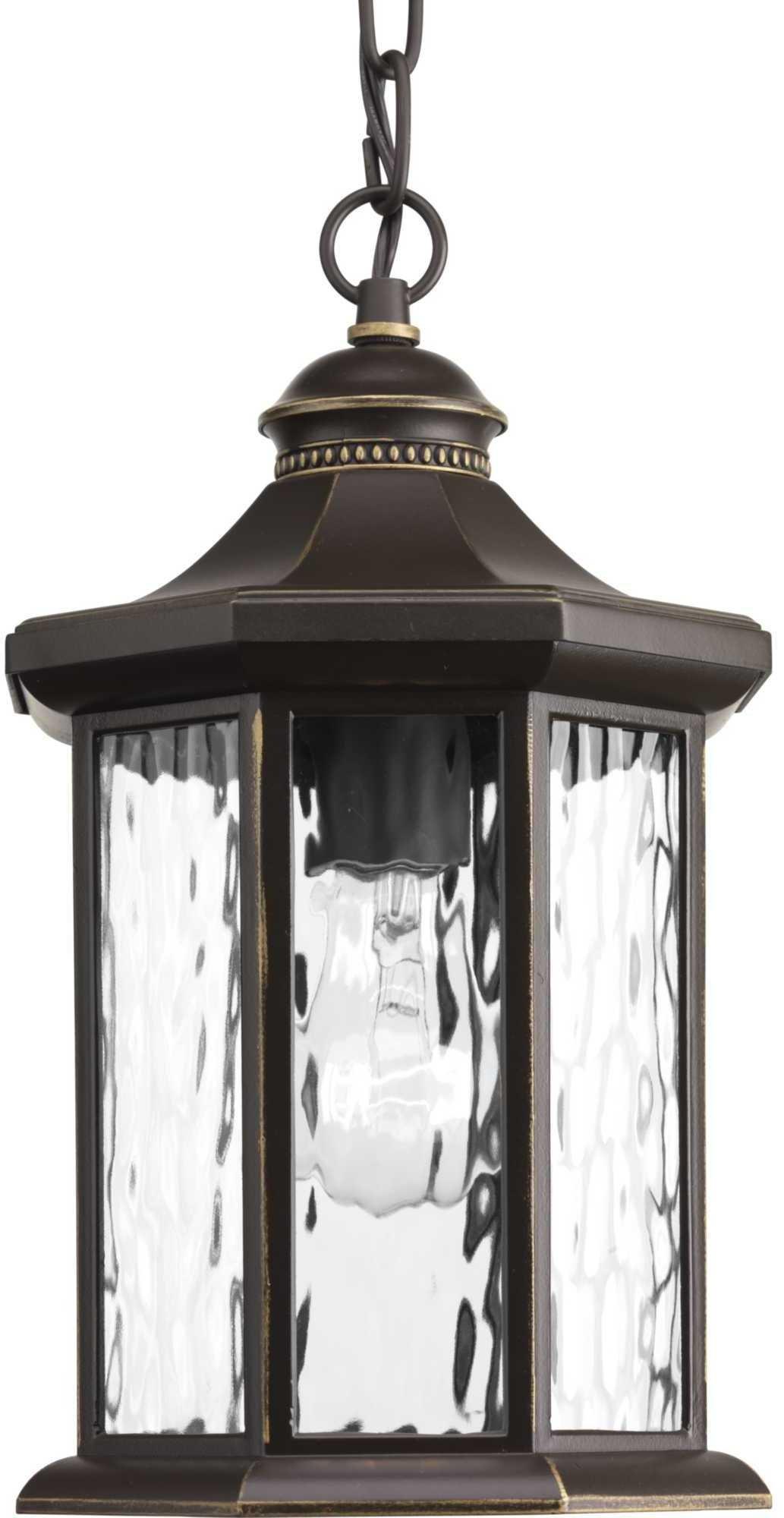 Progress Lighting Antique Bronze 100W 1-Light Medium E-26 Base Incandescent Hanging Lantern 