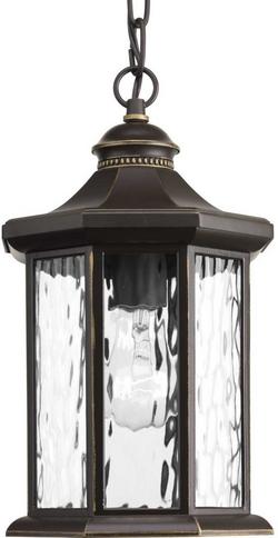 100W 1-Light Medium E-26 Incandescent Hanging Lantern in Antique Bronze