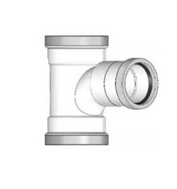 18 x 6 in. Gasket PVC SDR 26 Tee