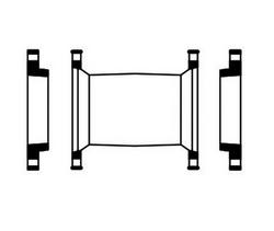 12 in. Mechanical Joint Straight Black Ductile Iron C153 Dual Purpose Long Sleeve with Cement Lined (Less Accessories)