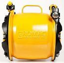 Romac Industries OD Tube Fusion Bonded Epoxy Ductile Iron Coupling with Stainless Steel Hook and Rubber Gasket 