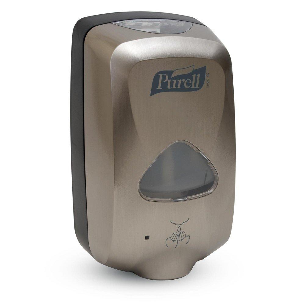 PURELL&reg; Brushed Metallic Touch Free Dispenser 