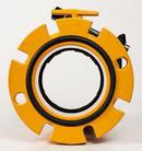 Romac Industries Romacote Fusion Bonded Epoxy and Xylan Flanged Restraint Joint Ductile Iron Coupling 