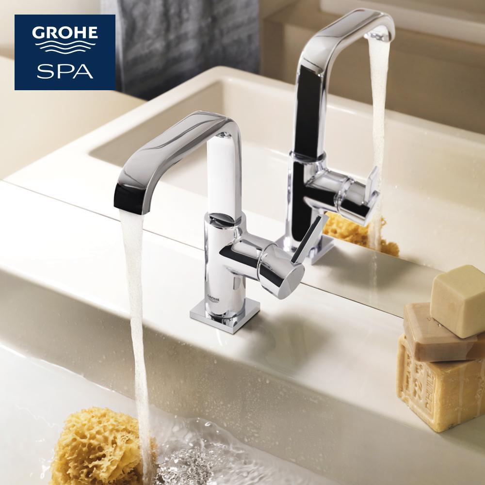 GROHE StarLight Chrome Single Handle Vessel Filler Bathroom Sink Faucet 