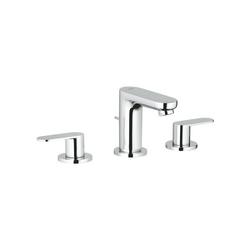 Two Handle Widespread Bathroom Sink Faucet in StarLight&reg; Polished Chrome