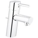 Single Handle Monoblock Bathroom Sink Faucet in StarLight Chrome