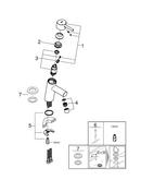 GROHE StarLight Chrome Single Handle Monoblock Bathroom Sink Faucet 