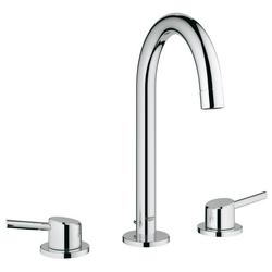 Two Handle Widespread Bathroom Sink Faucet in StarLight&reg; Polished Chrome