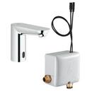 Single Handle Centerset Bathroom Sink Faucet in Starlight Chrome with Electronic Handle