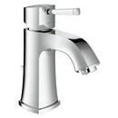 GROHE StarLight&reg; Polished Chrome Single Handle Monoblock Bathroom Sink Faucet 