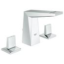 GROHE StarLight&reg; Polished Chrome Two Handle Bathroom Sink Faucet 