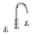 Two Handle Widespread Bathroom Sink Faucet in StarLight Polished Chrome Handles Sold Separately