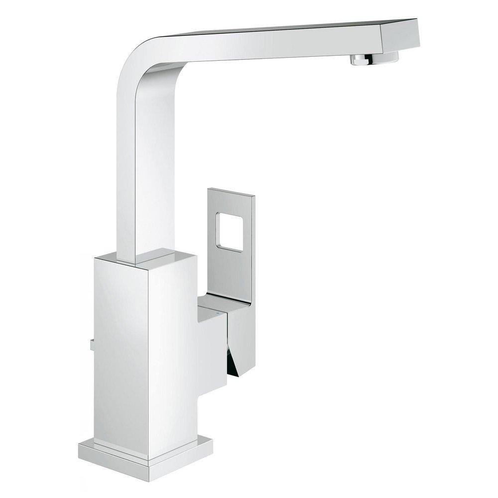 GROHE StarLight&reg; Polished Chrome Two Handle Widespread Bathroom Sink Faucet (Handles Sold Separately) 