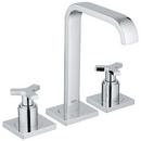 GROHE StarLight&reg; Polished Chrome Two Handle Bathroom Sink Faucet 