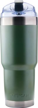 32 oz. Travel Tumbler with Snap Lid in Olive Drab Green