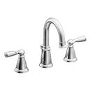 Moen Chrome Two Handle Widespread Bathroom Sink Faucet 