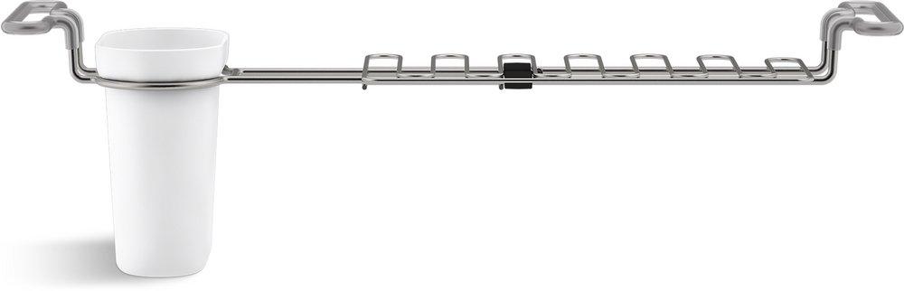 KOHLER Charcoal Kitchen Sink Utility Rack 