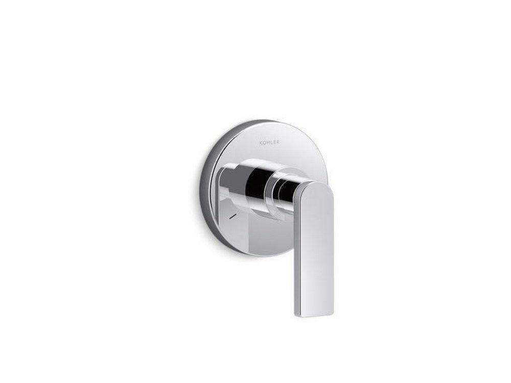 KOHLER Polished Chrome Transfer Valve Trim with Lever Handle 