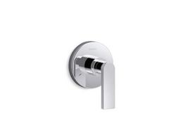 Single Handle Diverter Valve Trim in Polished Chrome