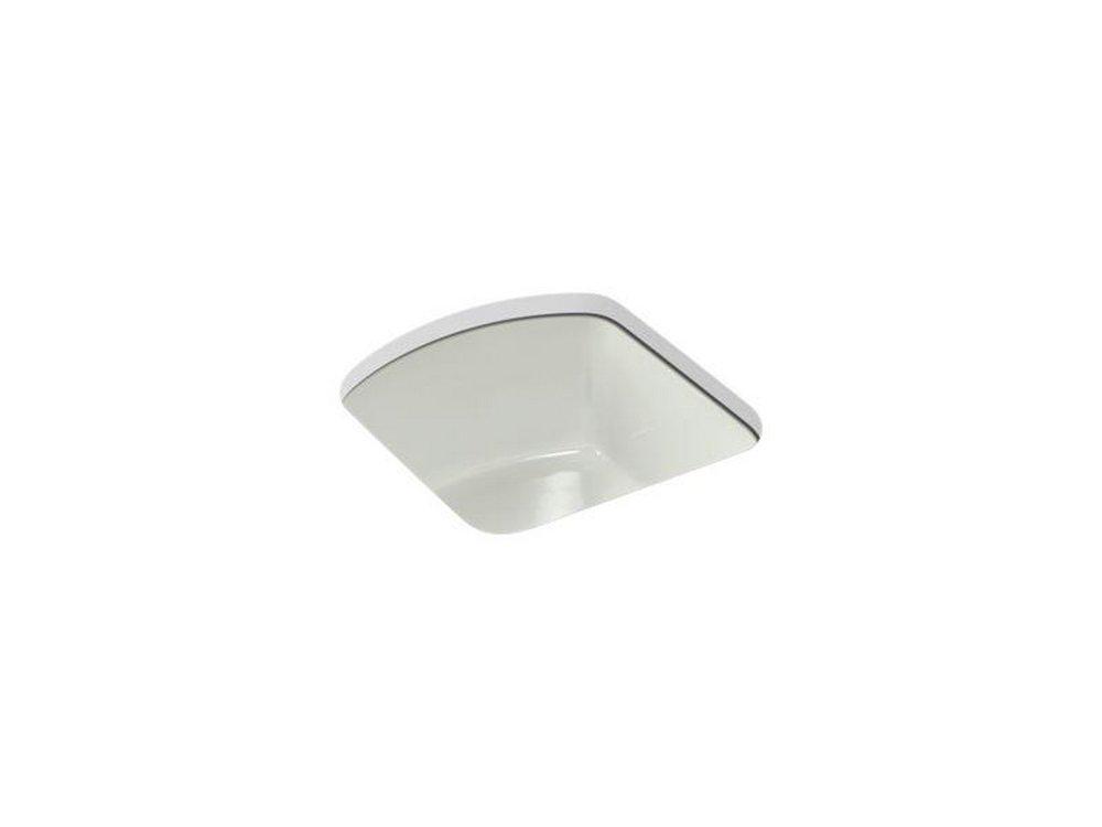 KOHLER Dune 2 Hole Single Bowl Rectangular Undermount Bar Sink 