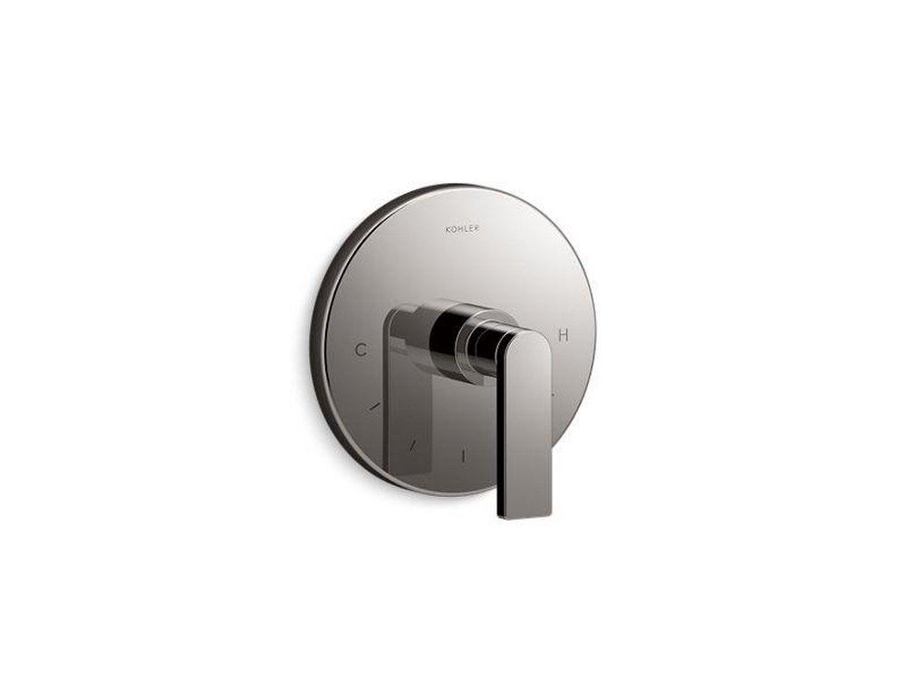 KOHLER Vibrant&reg; Titanium Thermostatic Valve Trim with Single Lever Handle 