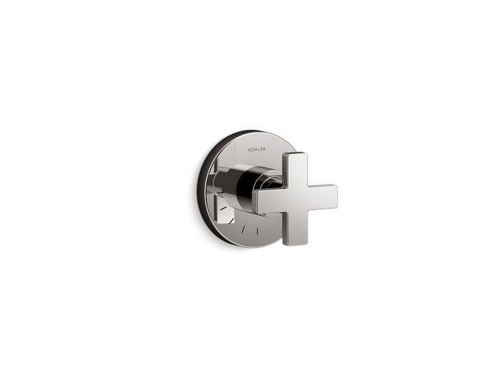 KOHLER Vibrant® Titanium Volume Control Valve Trim with Cross Handle 