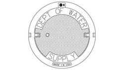 24 in. Stainless Steel Cover