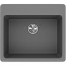 Elkay Greystone 25 x 22 in. No Hole Composite Single Bowl Drop-in Kitchen Sink 