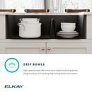 Elkay Greige 32-1/2 x 20 in. No Hole Composite Double Bowl Undermount Kitchen Sink 