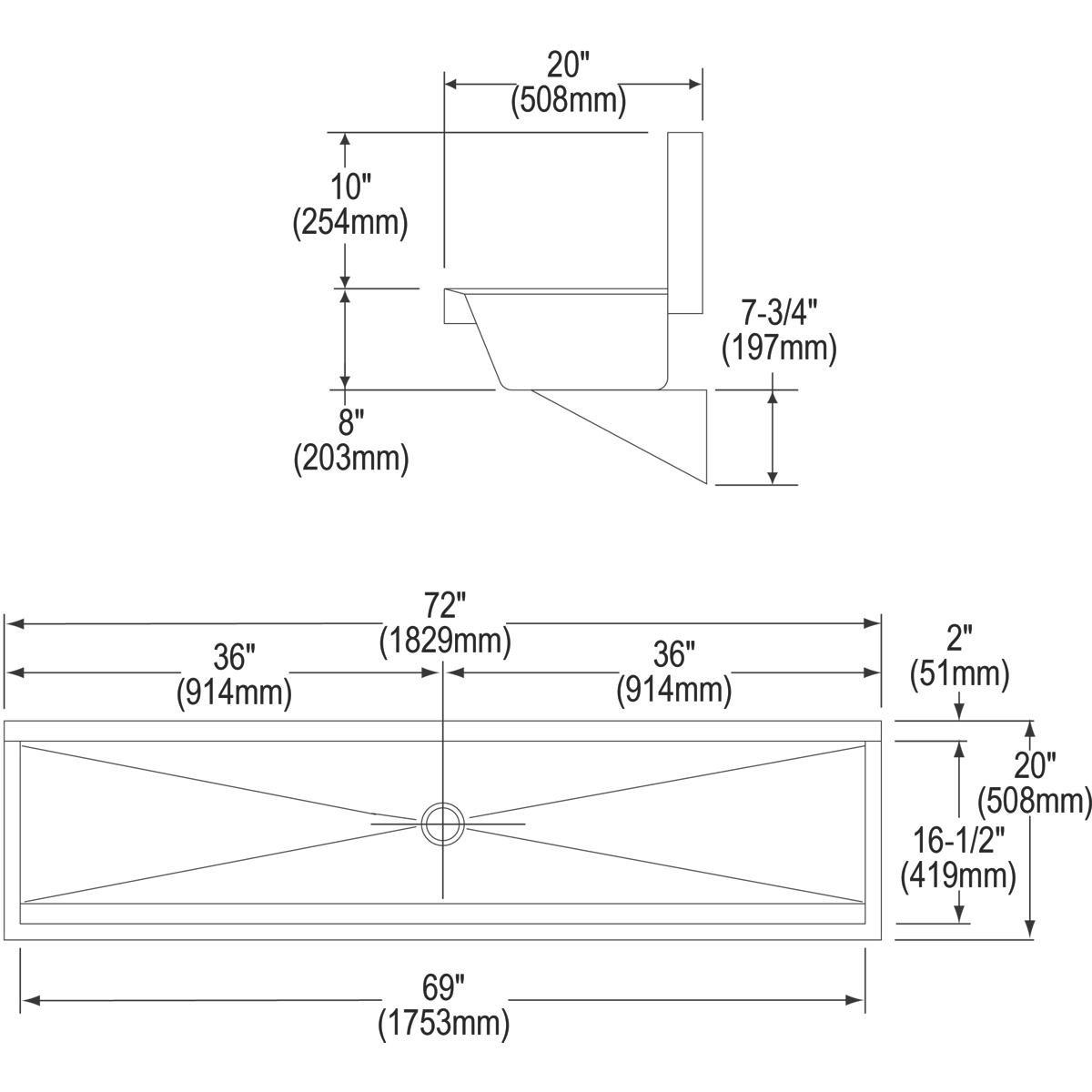 Elkay Greystone 33 x 18-7/16 in. No Hole Composite Single Bowl Undermount Kitchen Sink 
