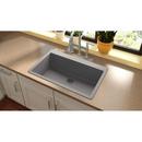 Elkay Greystone 33 x 20-7/8 in. No Hole Composite Single Bowl Drop-in Kitchen Sink 