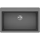 Elkay Greystone 33 x 20-7/8 in. No Hole Composite Single Bowl Drop-in Kitchen Sink 