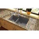 Elkay Greystone 33 x 20-11/16 in. No Hole Composite Double Bowl Undermount Kitchen Sink 
