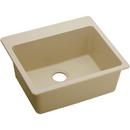 25 x 22 in. No Hole Composite Single Bowl Drop-in Kitchen Sink in Sand