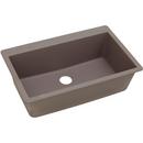 33 x 20-7/8 in. No Hole Composite Single Bowl Drop-in Kitchen Sink in Greige