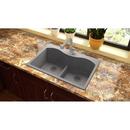 Elkay Greystone 33 x 22 in. No Hole Composite Double Bowl Drop-in Kitchen Sink 